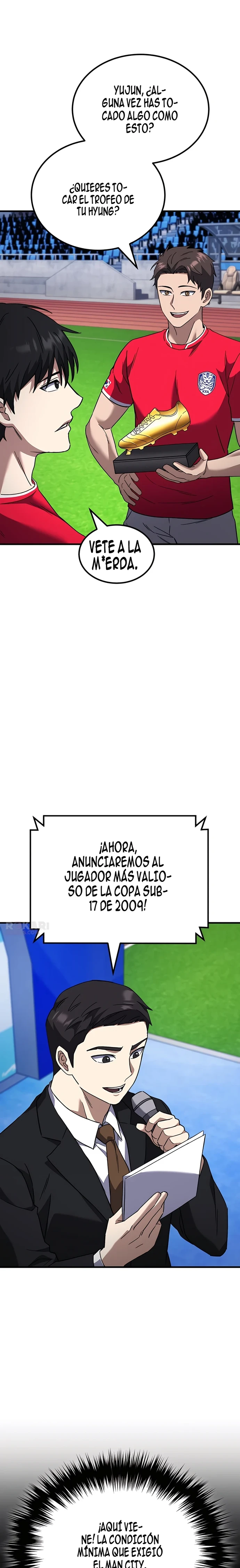 El pase del centrocampista genio es especial Capítulo 46 - Page 25