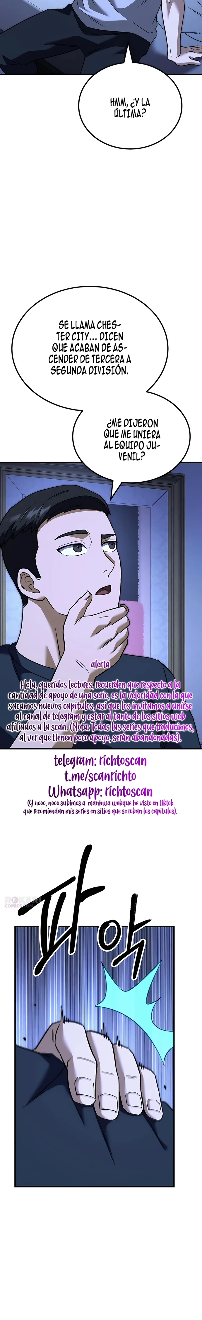 El pase del centrocampista genio es especial Capítulo 46 - Page 35