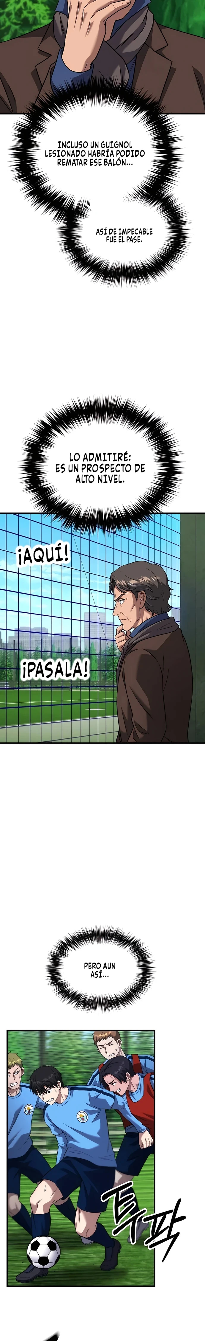 El pase del centrocampista genio es especial Capítulo 49 - Page 18