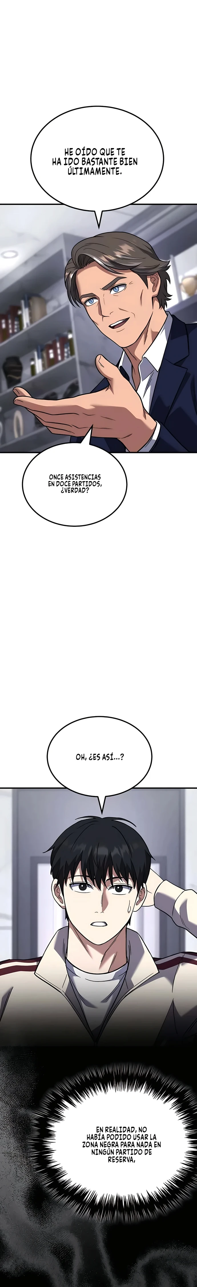 El pase del centrocampista genio es especial Capítulo 51 - Page 23
