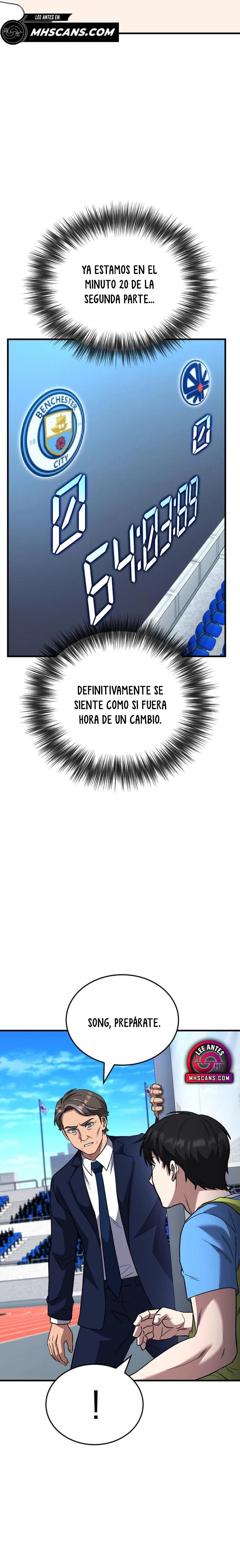 El pase del centrocampista genio es especial Capítulo 56 - Page 36