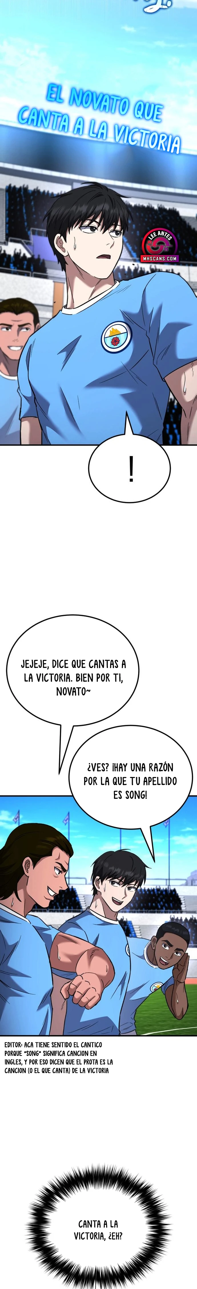 El pase del centrocampista genio es especial Capítulo 57 - Page 38