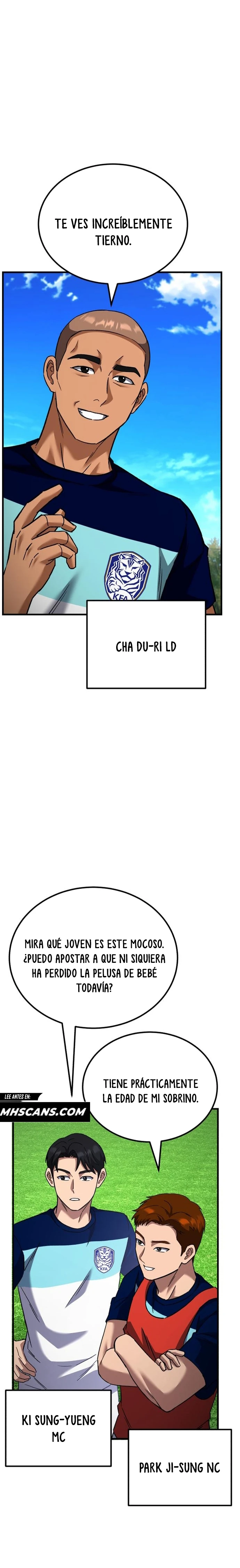 El pase del centrocampista genio es especial Capítulo 59 - Page 33