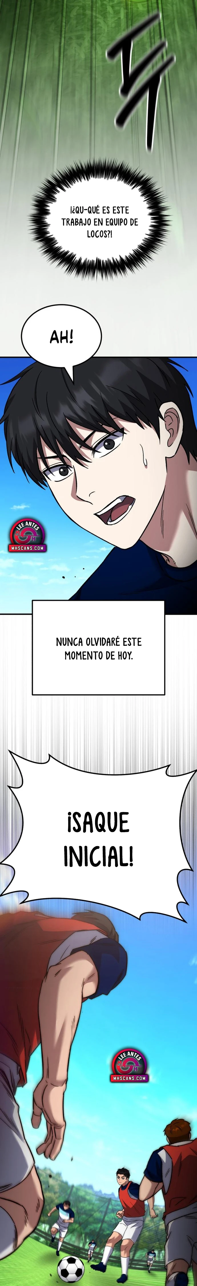 El pase del centrocampista genio es especial Capítulo 59 - Page 38