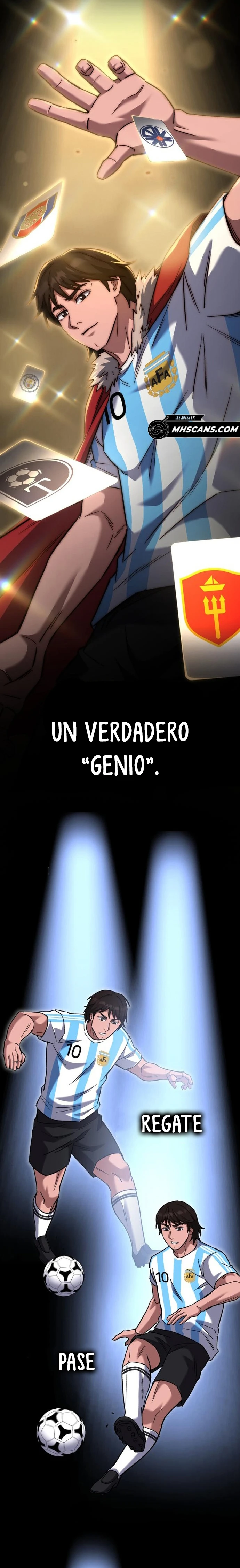 El pase del centrocampista genio es especial Capítulo 64 - Page 44