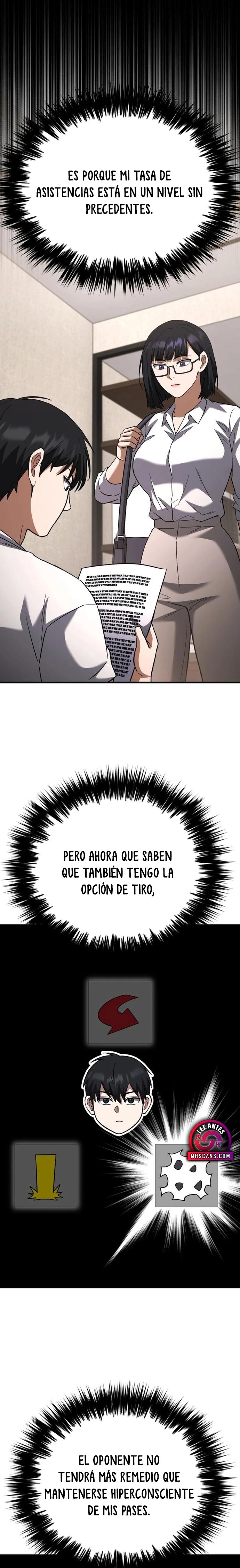El pase del centrocampista genio es especial Capítulo 64 - Page 51