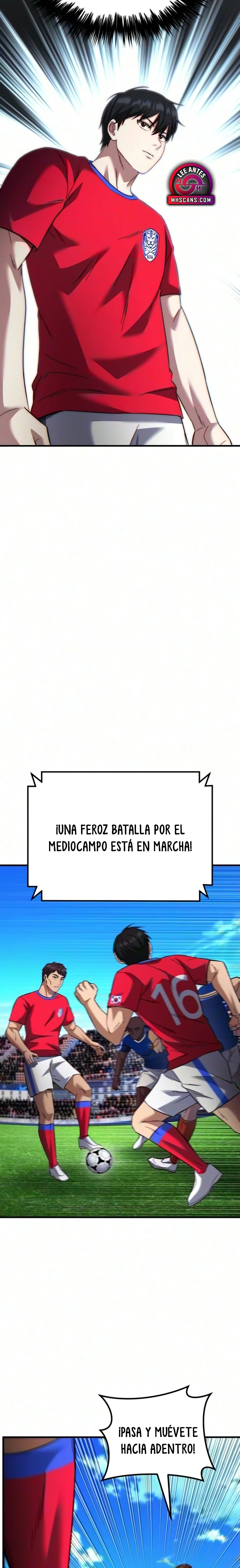 El pase del centrocampista genio es especial Capítulo 69 - Page 34