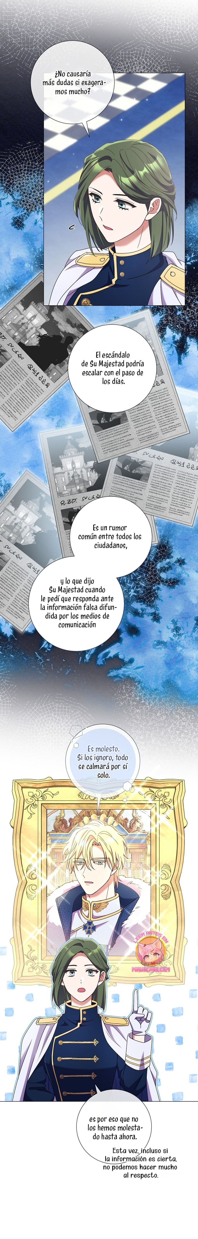 ¿Qué clase de divorcio es éste cuando ni siquiera me he casado, Su Majestad? Capítulo 35 - Page 10