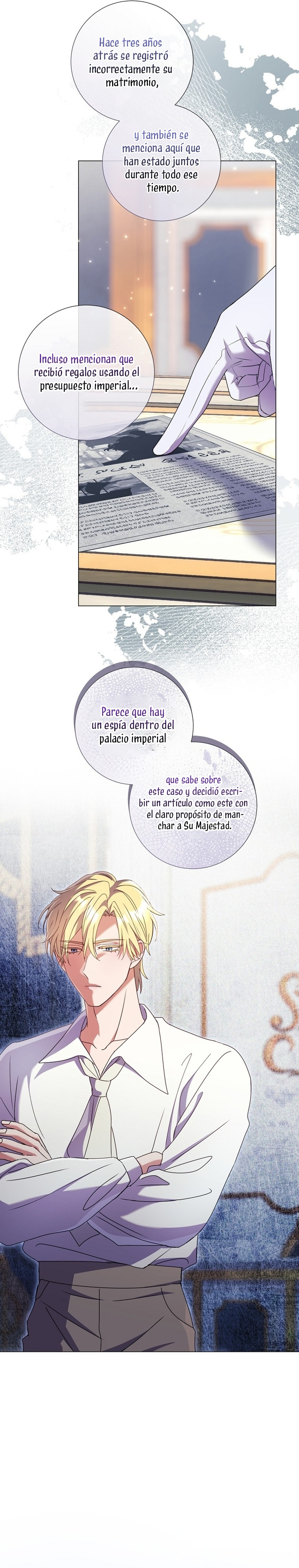 ¿Qué clase de divorcio es éste cuando ni siquiera me he casado, Su Majestad? Capítulo 35 - Page 5