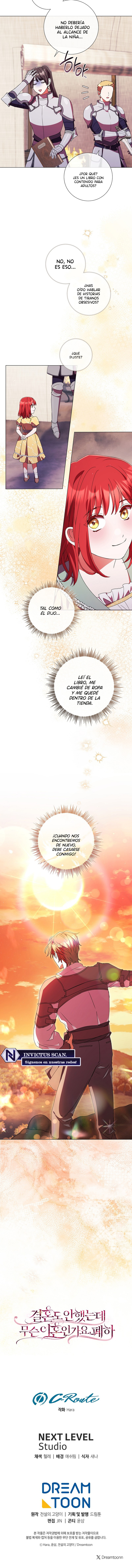 ¿Qué clase de divorcio es éste cuando ni siquiera me he casado, Su Majestad? Capítulo 74 - Page 11