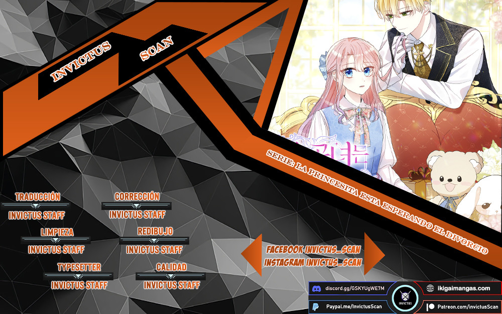 La Princesita Esta Esperando El Divorcio Capítulo 99 - Page 1