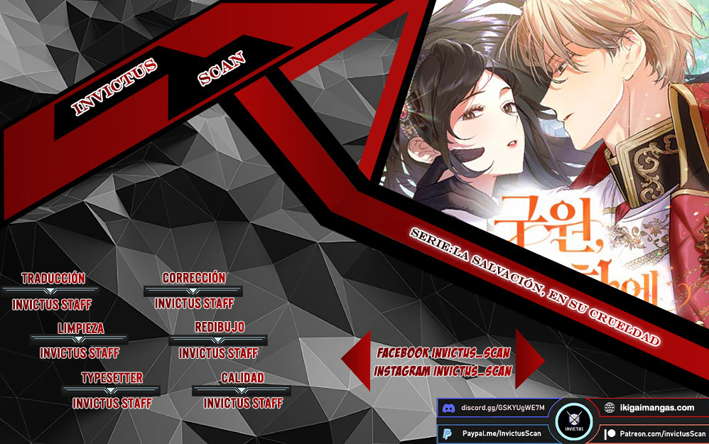 La crueldad de la salvación Capítulo 25 - Page 1