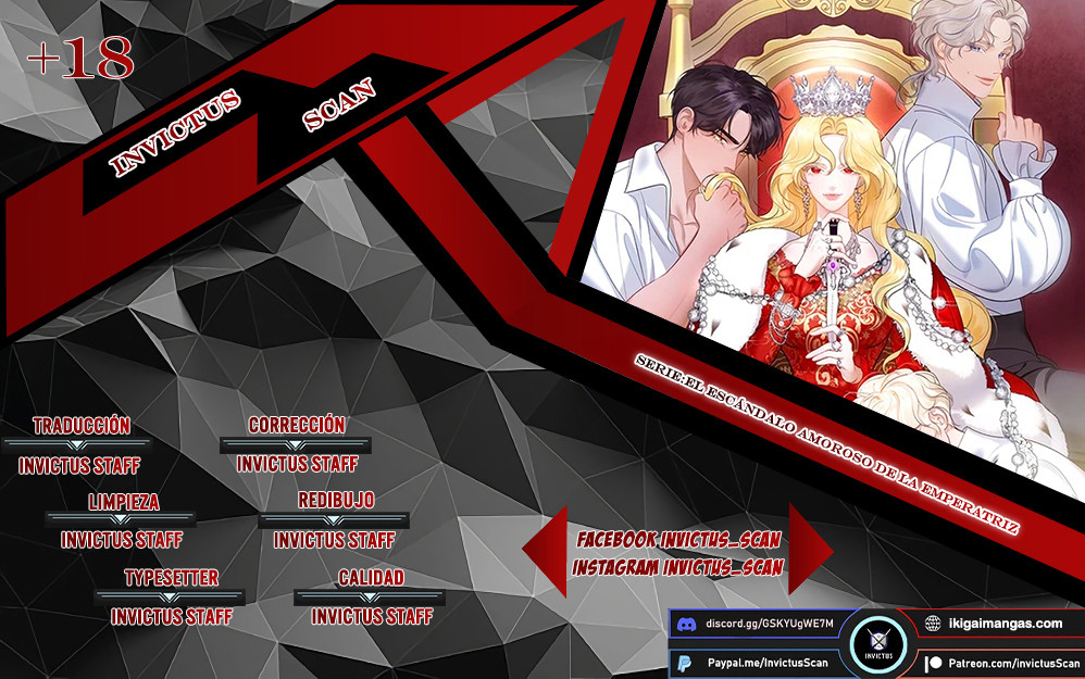 El escándalo amoroso de la Emperatriz Capítulo 34 - Page 1