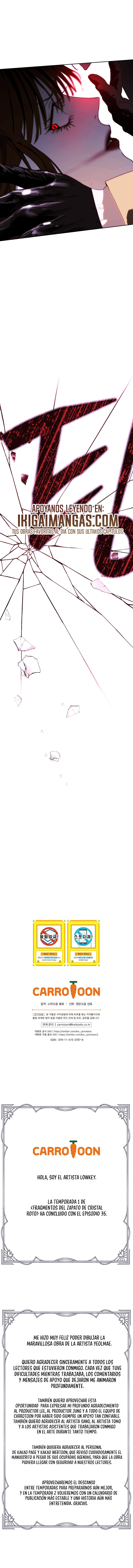 Fragmentos del zapato de cristal roto Capítulo 35 - Page 11