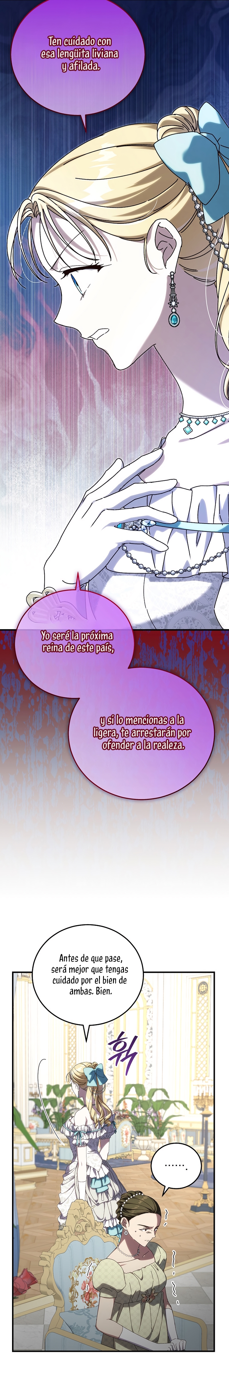 Como es algo que desconozco, ¿deberíamos separarnos, su majestad? Capítulo 64 - Page 12