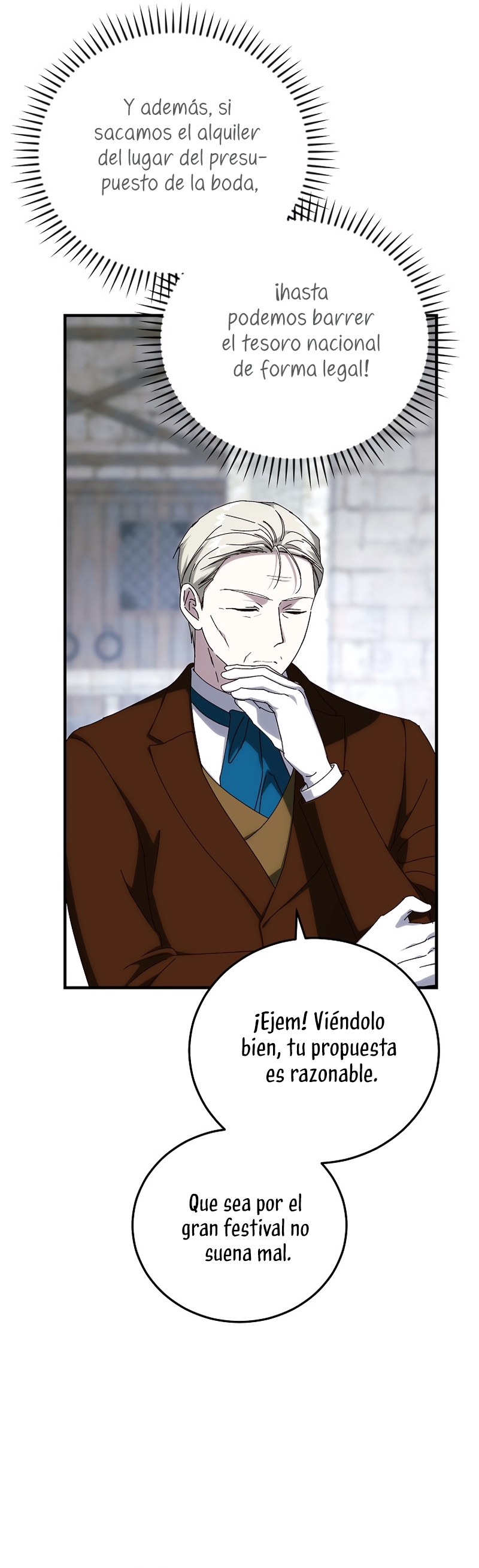 Como es algo que desconozco, ¿deberíamos separarnos, su majestad? Capítulo 64 - Page 21