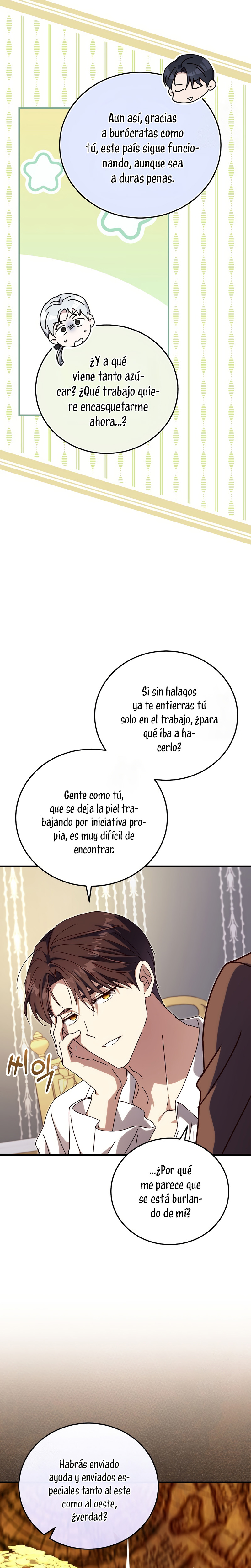 Como es algo que desconozco, ¿deberíamos separarnos, su majestad? Capítulo 65 - Page 15