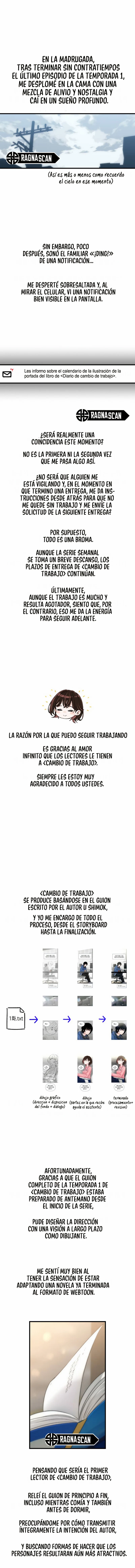 Cambio de trabajo. Capítulo 54.5 - Page 4
