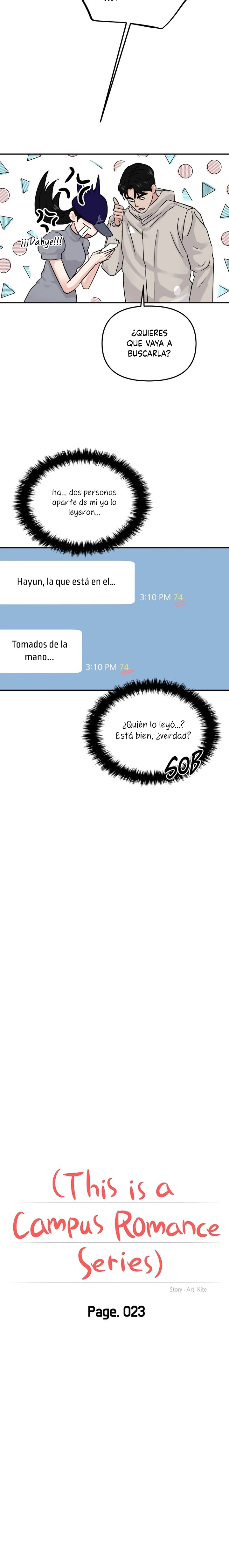 Es un romance universitario Capítulo 23 - Page 6