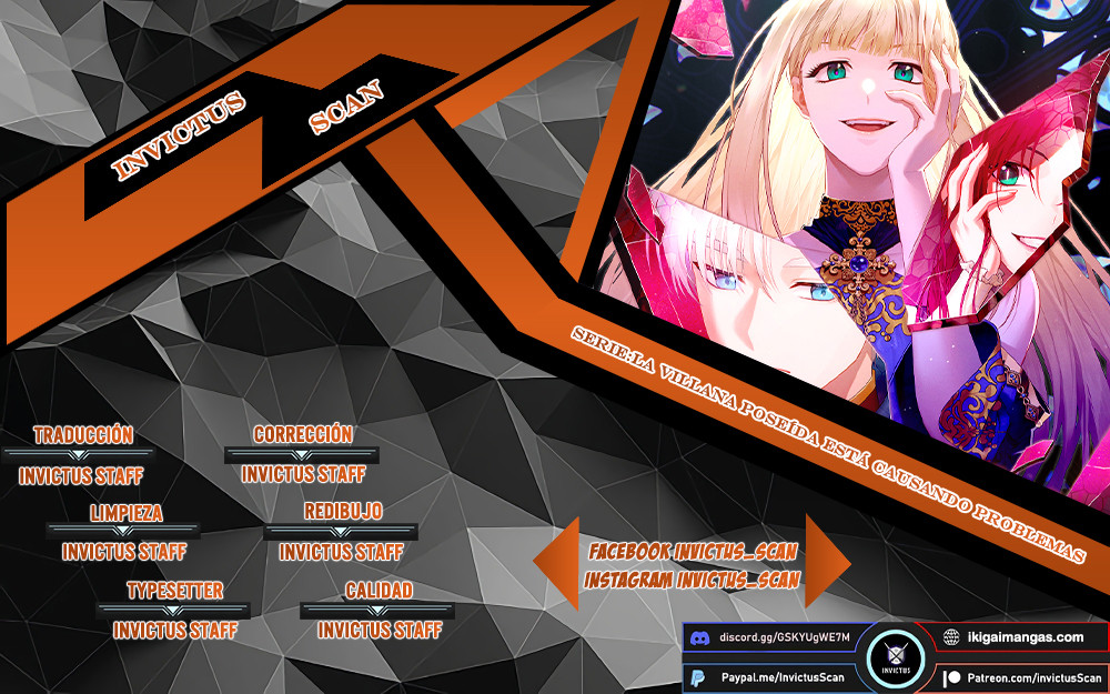 La villana poseída está causando problemas Capítulo 42 - Page 1