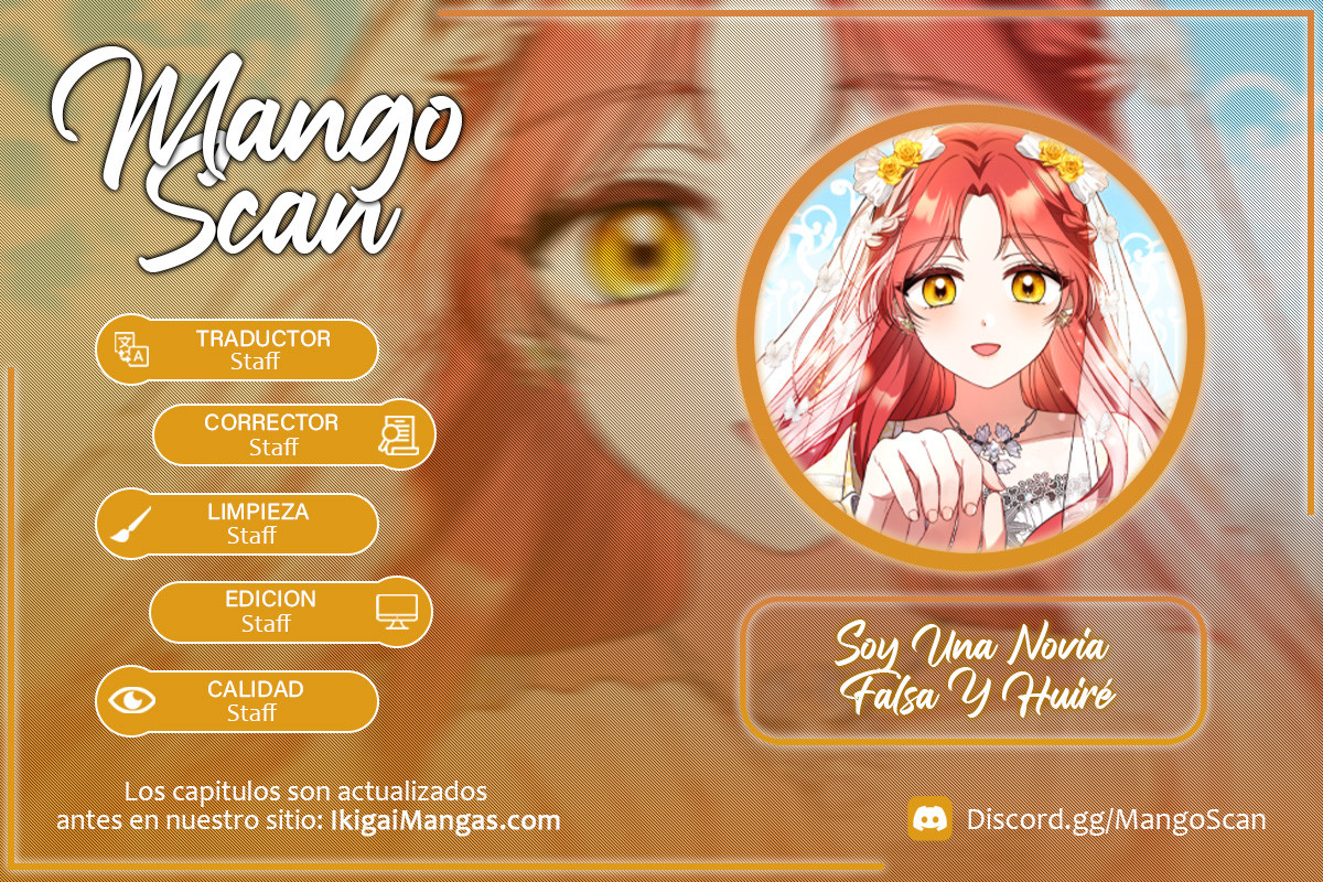 Soy Una Novia Falsa Y Huiré Capítulo 37 - Page 1