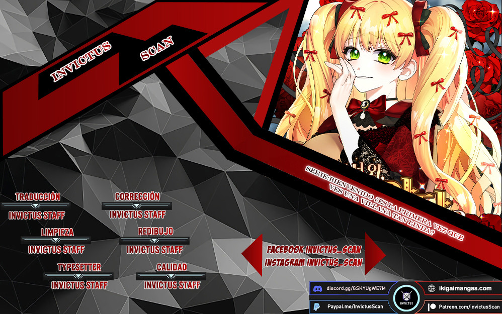 Bienvenido ¿Es la Primera vez que ves a una Villana tan Linda? Capítulo 60 - Page 1