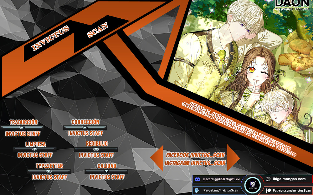 La señorita con una enfermedad terminal se infiltra en la casa del villano Capítulo 35 - Page 1