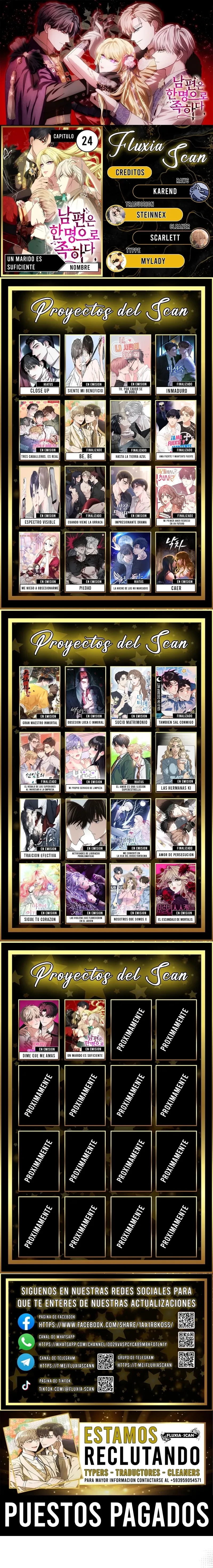 Un Marido Es Suficiente Capítulo 24 - Page 1