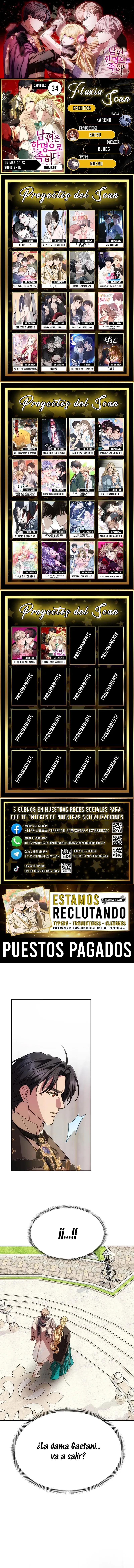 Un Marido Es Suficiente Capítulo 34 - Page 1