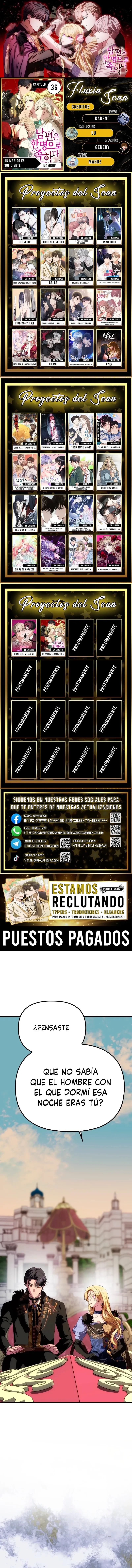 Un Marido Es Suficiente Capítulo 36 - Page 1