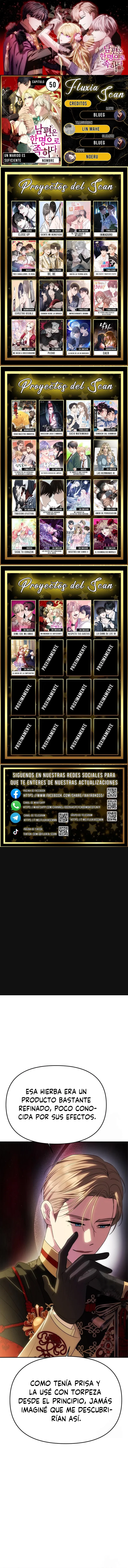 Un Marido Es Suficiente Capítulo 50 - Page 1