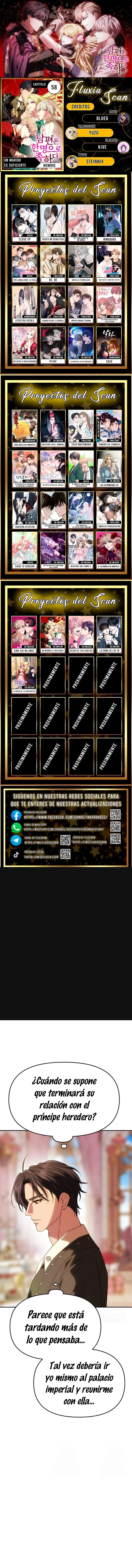 Un Marido Es Suficiente Capítulo 58 - Page 1