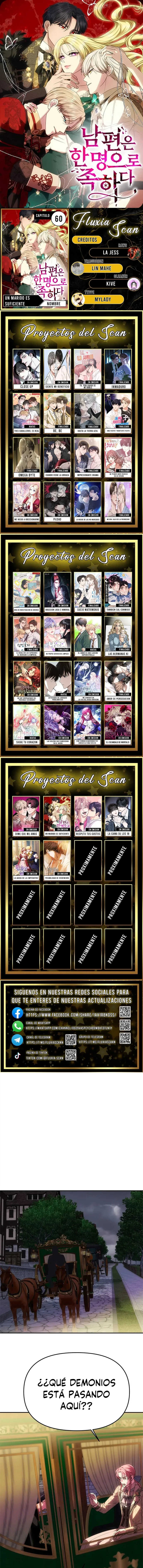 Un Marido Es Suficiente Capítulo 60 - Page 1