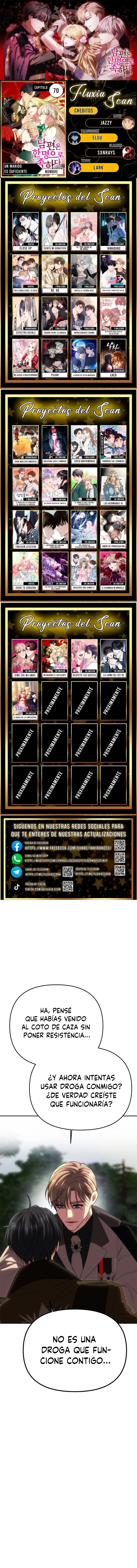 Un Marido Es Suficiente Capítulo 70 - Page 1