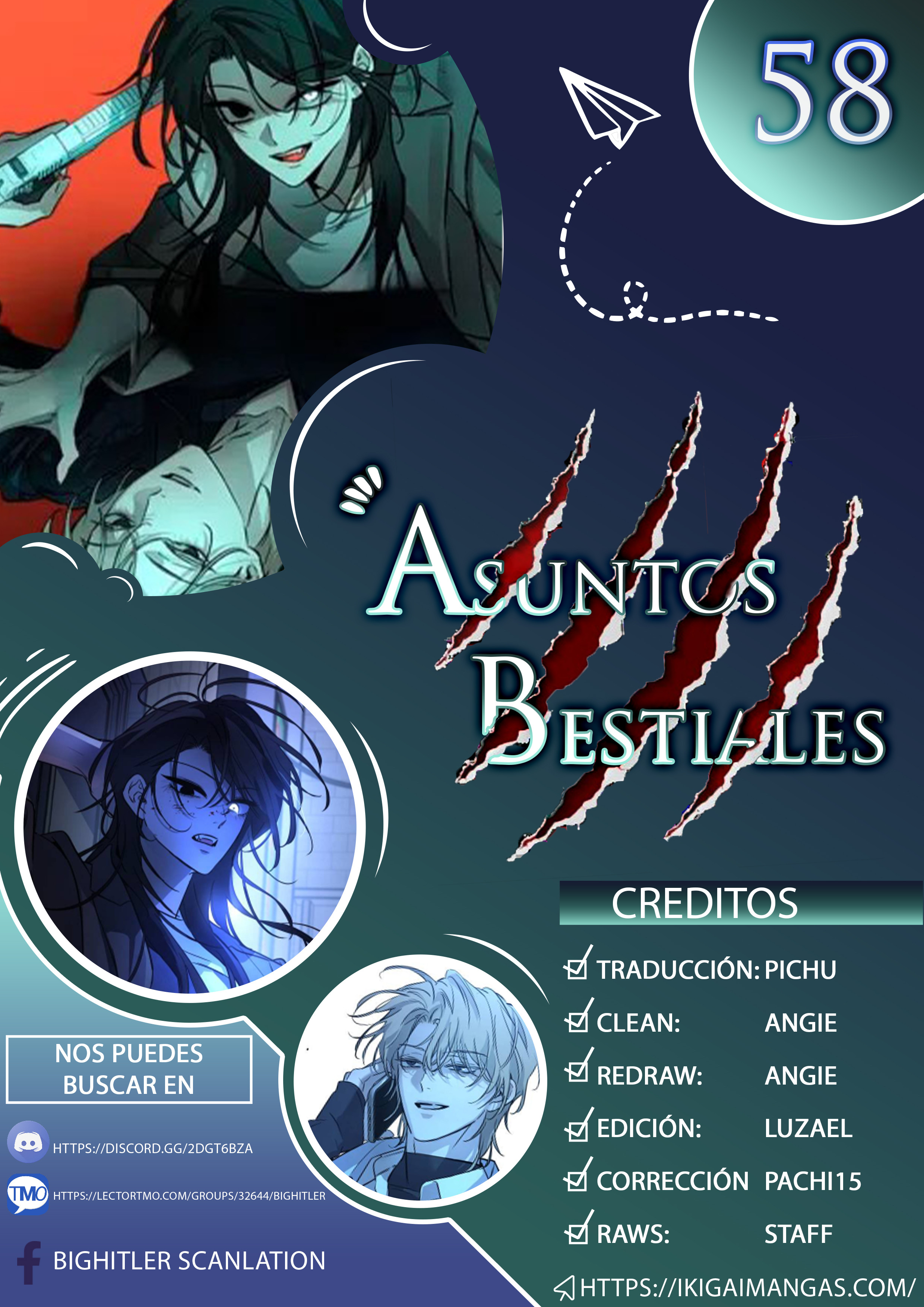 Asuntos bestiales Capítulo 58 - Page 1