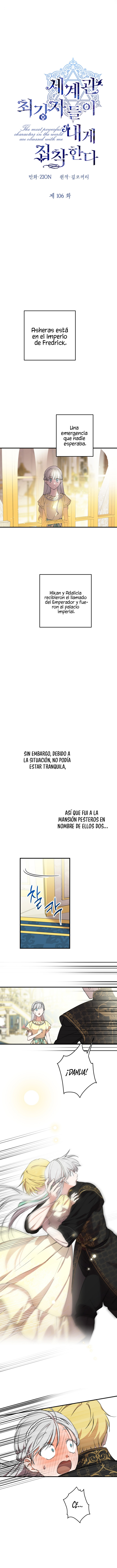 Los Personajes Más Fuertes Del Mundo Están Obsesionados Conmigo Capítulo 106 - Page 8