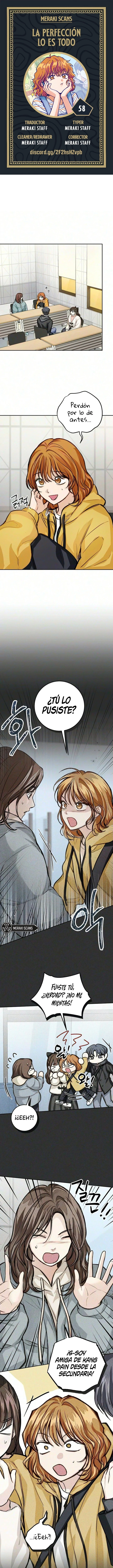 La perfección es lo más importante Capítulo 58 - Page 1