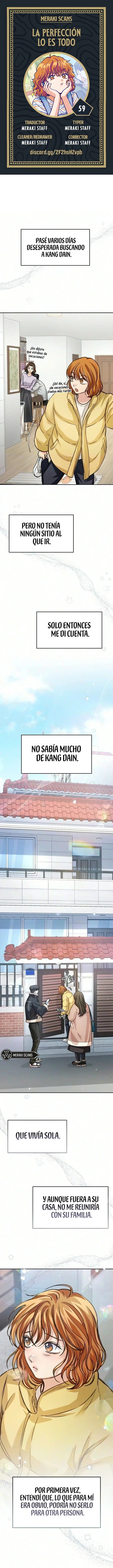 La perfección es lo más importante Capítulo 59 - Page 1