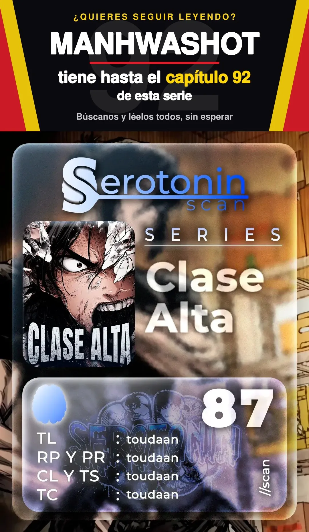 EN LO ALTO DE LA CLASE Capítulo 87 - Page 1