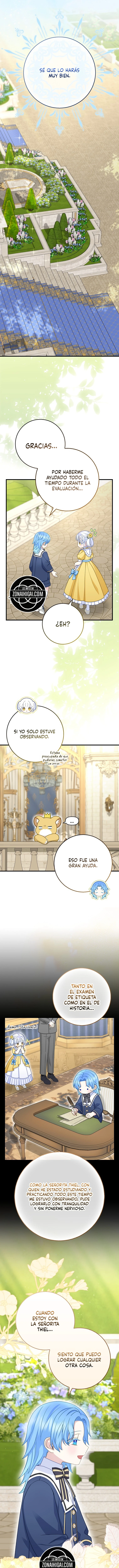La Bebe Leopardo De Las Nieves De La Familia De Leopardos Negros Capítulo 82 - Page 8