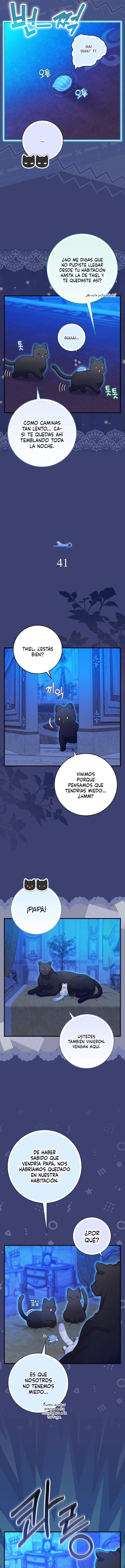 La Bebe Leopardo De Las Nieves De La Familia De Leopardos Negros Capítulo 83.1 - Page 4