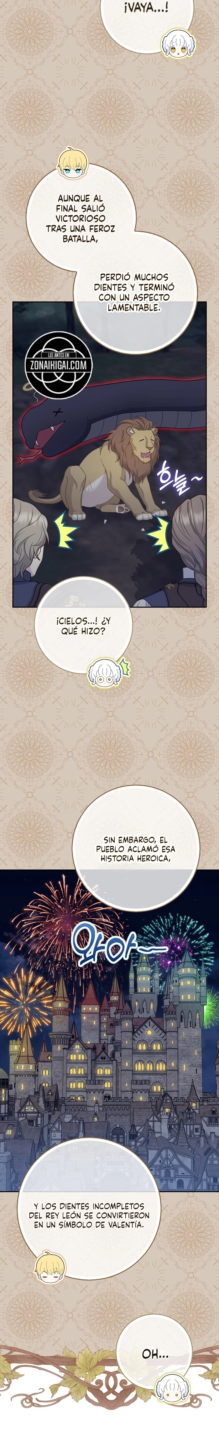 La Bebe Leopardo De Las Nieves De La Familia De Leopardos Negros Capítulo 83 - Page 7