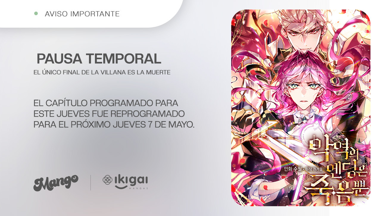 El Único Final De La Villana Es La Muerte Capítulo 206.2 - Page 1