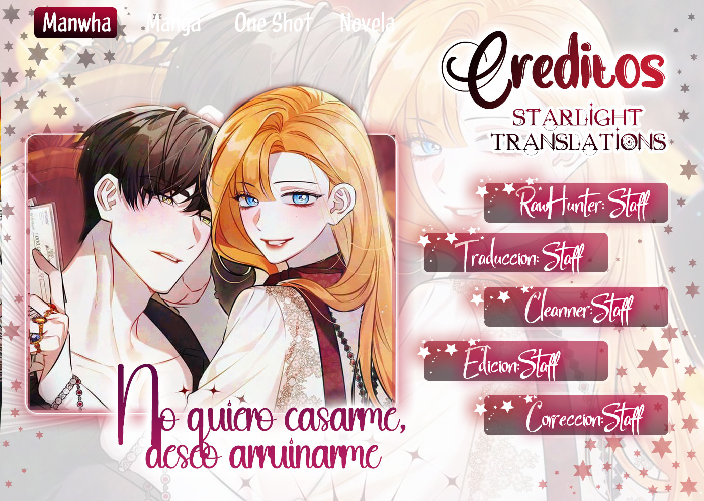 No quiero casarme, Deseo arruinarme Capítulo 48 - Page 1