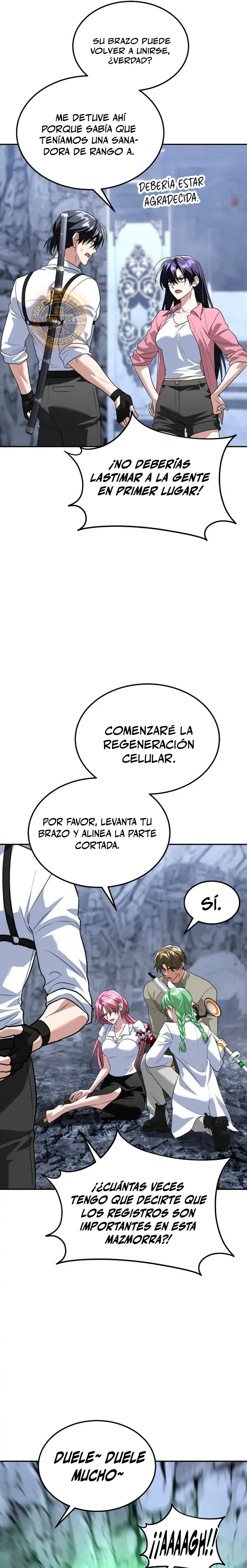 ¡El tanque de rango C que regresó no morirá! Capítulo 70 - Page 32