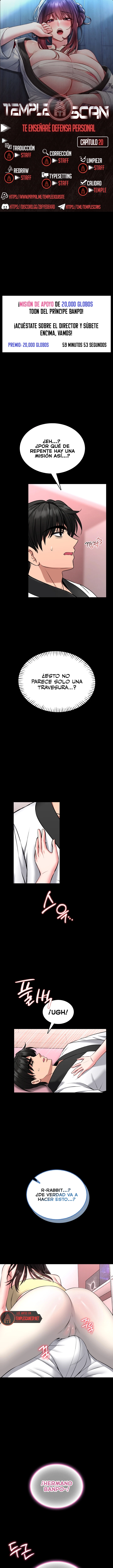 Te enseñaremos defensa personal Capítulo 20 - Page 1