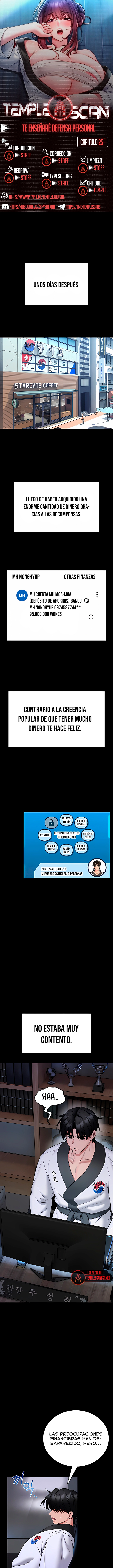 Te enseñaremos defensa personal Capítulo 25 - Page 1