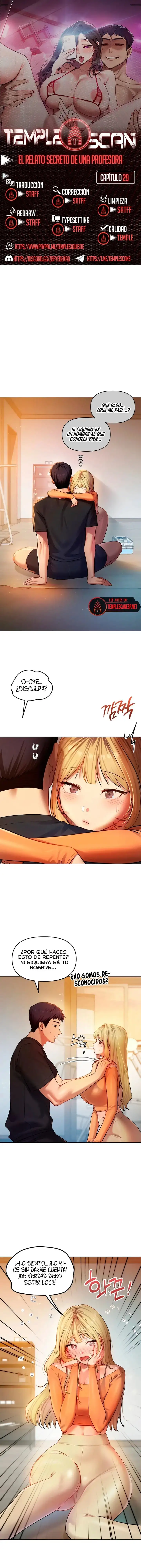 El secreto de la profesora Capítulo 29 - Page 1