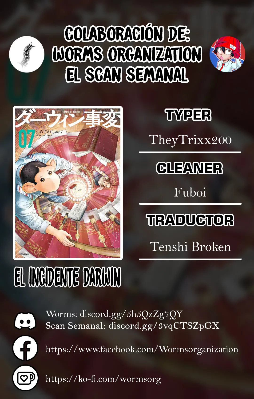 Darwin’s Incident Capítulo 36 - Page 1