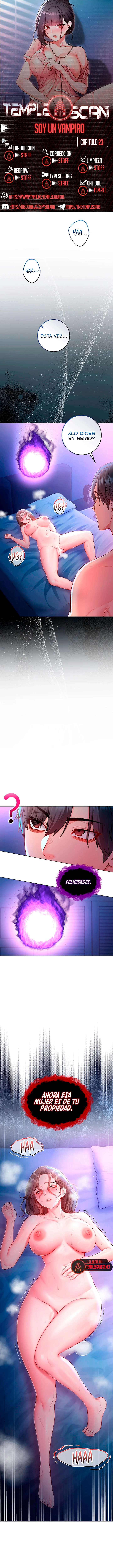 Soy un vampiro Capítulo 23 - Page 1
